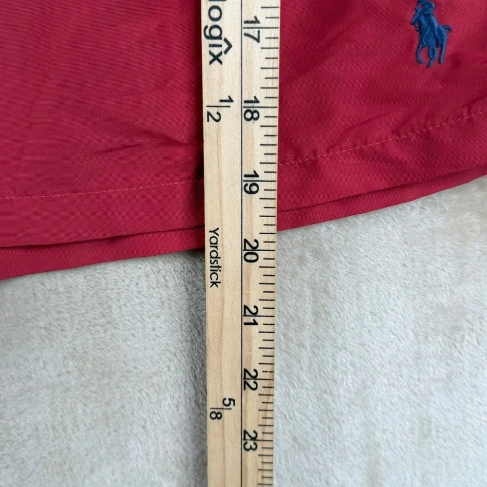 Polo Ralph Lauren NWT Mens 3XB Swim Trunks Red Chili Pepper Mesh Lined Pony Logo